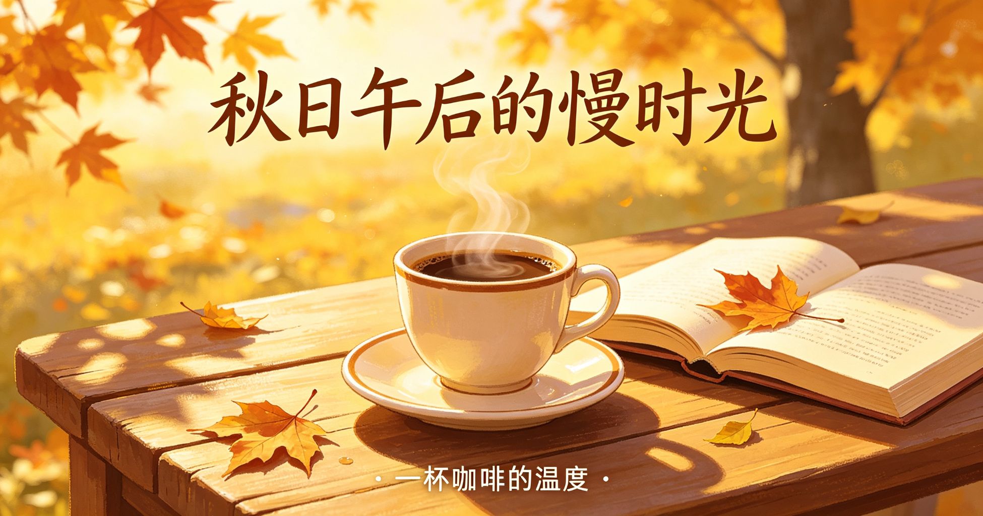 秋日午后的慢时光：一杯咖啡的温度-云荐